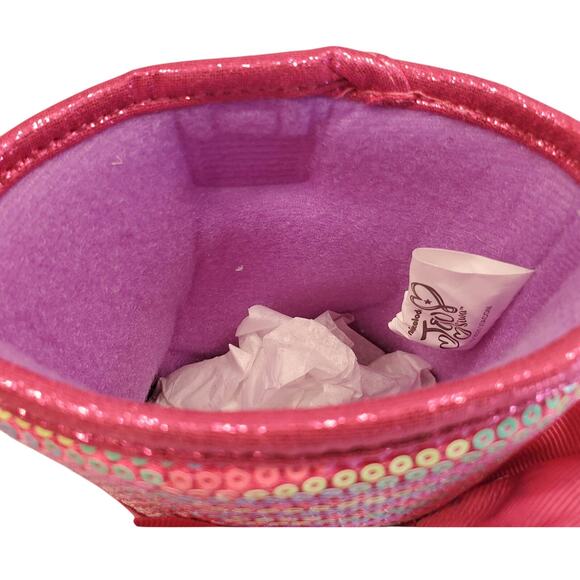 JoJo Siwa Slippers JoJo Siwa Boot Slippers JoJo Siwa Bootie Slippers Size 9/10 - Picture 6 of 12